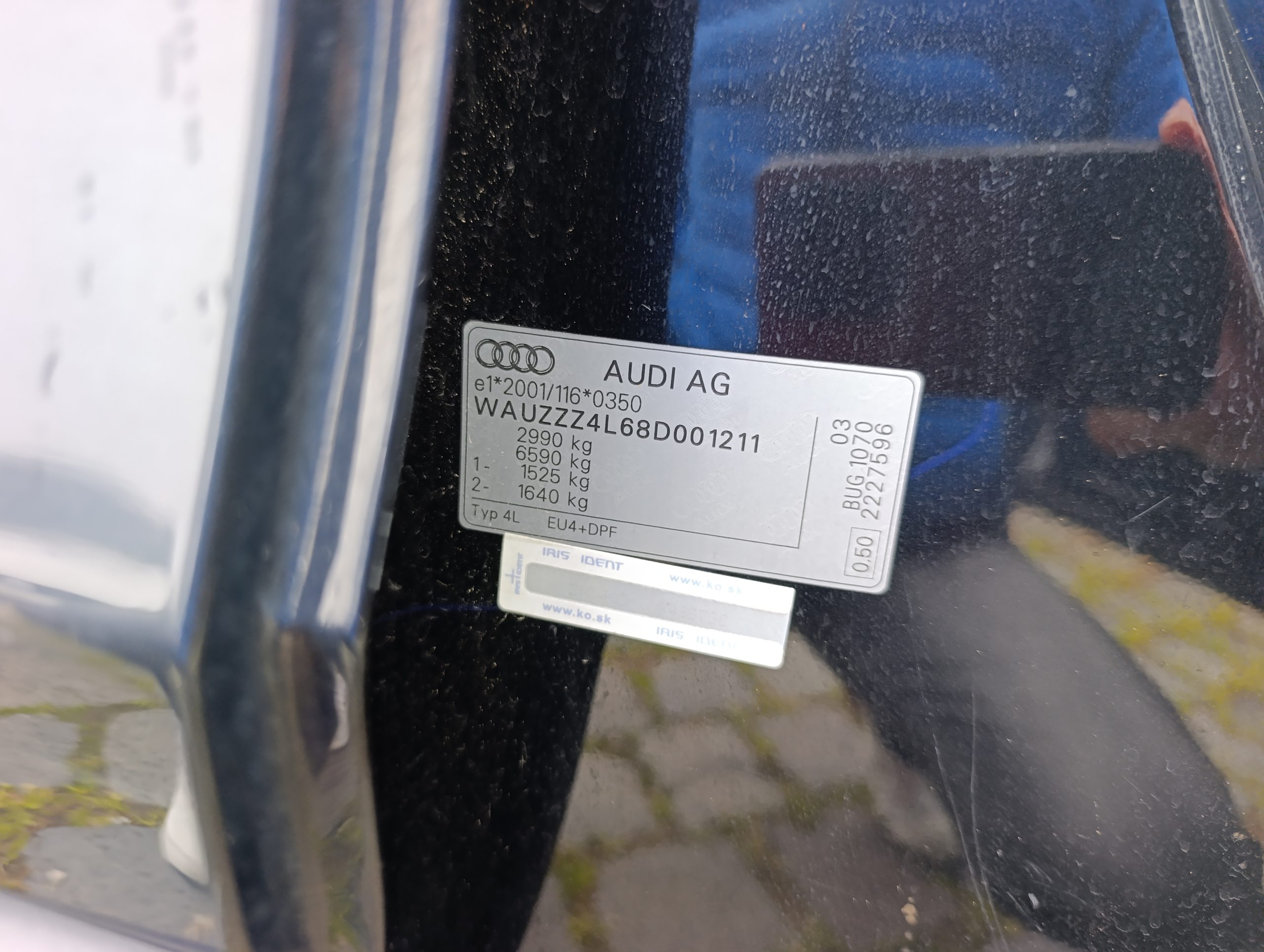 Audi Q7 3.0TDI R21, model 2008, 171kW/232PS
